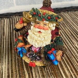 Vintage 1995 Crinkle Claus Figurine by Possible Dream # 659100 English Santa